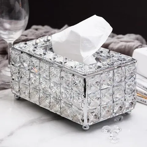 High Quality Crystal Sparkling Serviette Holder - Pm