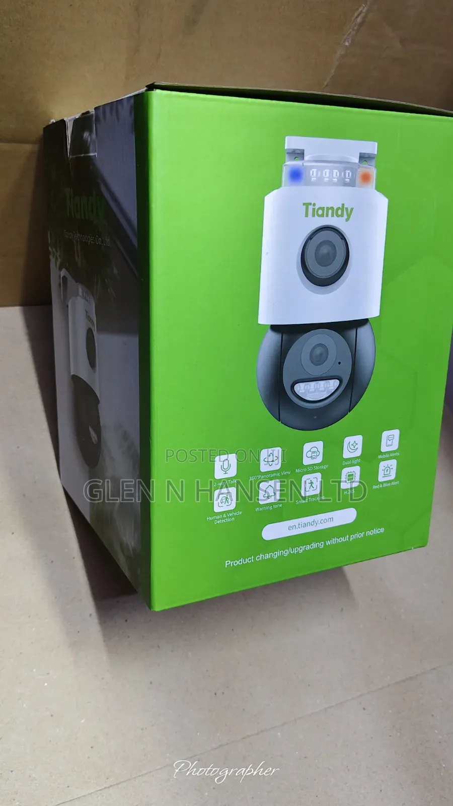 Tiandy 3mp Dual Lense PTZ Outdoor Camera