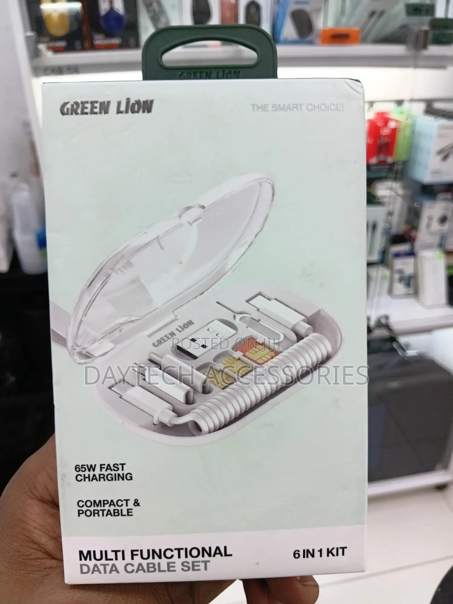 Green Lion Waterproof Ipx8 Pouch - Fits Devices Up to 7.2"