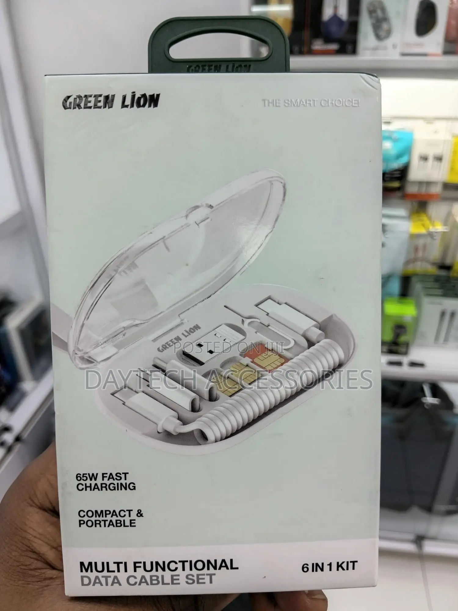 Green Lion Waterproof Ipx8 Pouch - Fits Devices Up to 7.2"