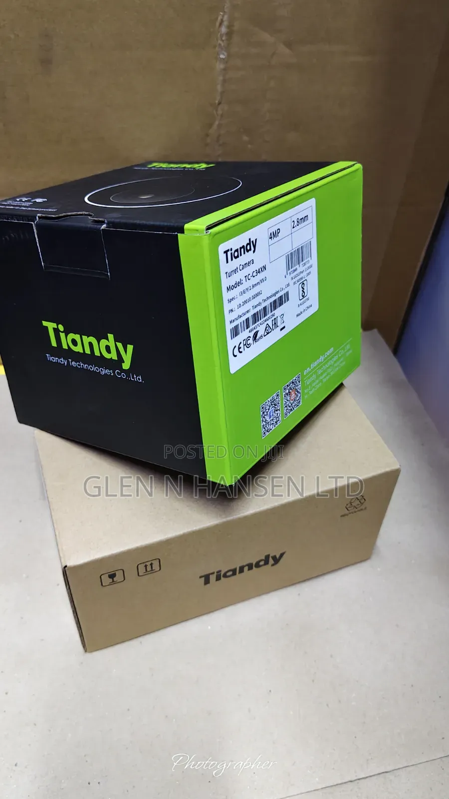 Tiandy 4mp Ir Ip Camera With Audio