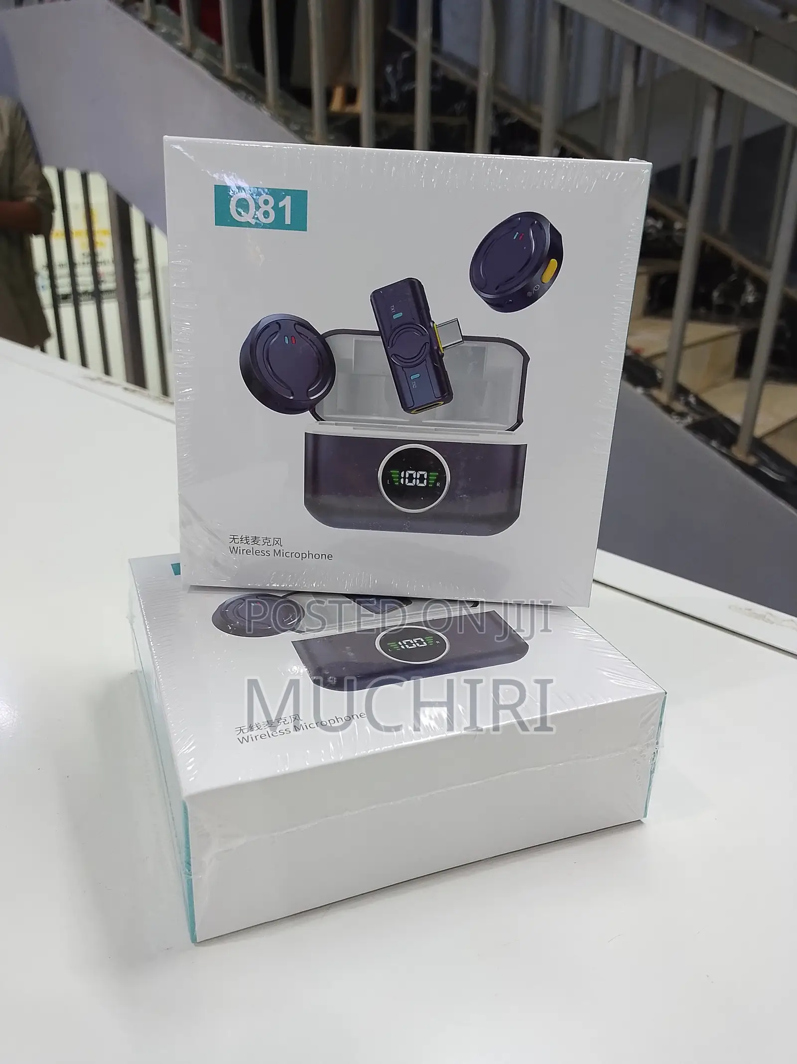 Mobile Content Audio Kit Q81 Wireless Mic System