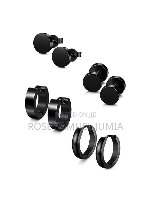 Cross Studs for Men