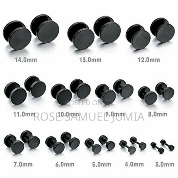 Cross Studs for Men - thumbnail 2