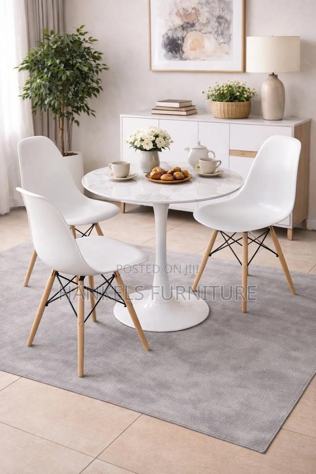 Eames Dining Set 3 Seater – Modern Dining Table Chairs