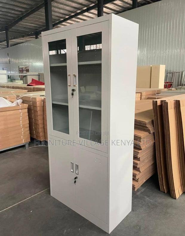 2-Swing Door Half Glass File/Document Cabinet - thumbnail 3