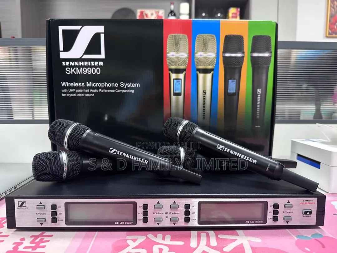 Sennheiser Skm9900 Four in One Wireless Microphone System