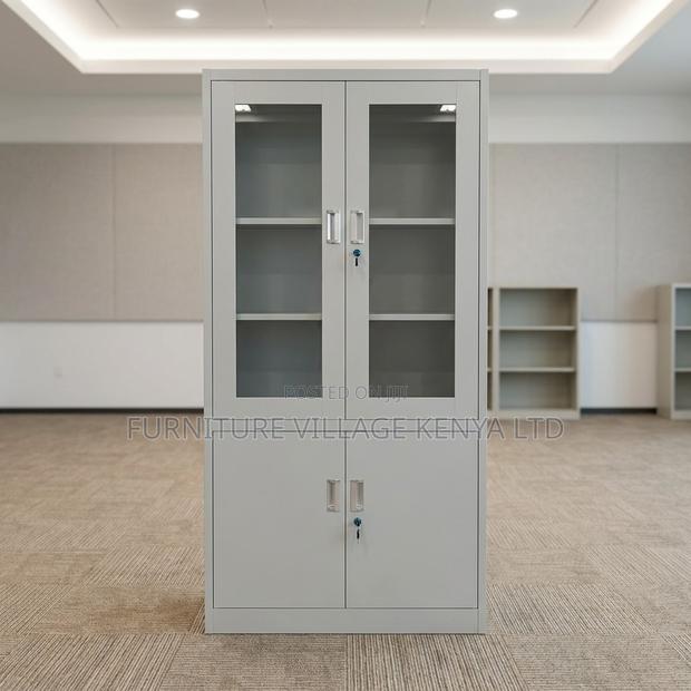2-Swing Door Half Glass File/Document Cabinet - thumbnail 8