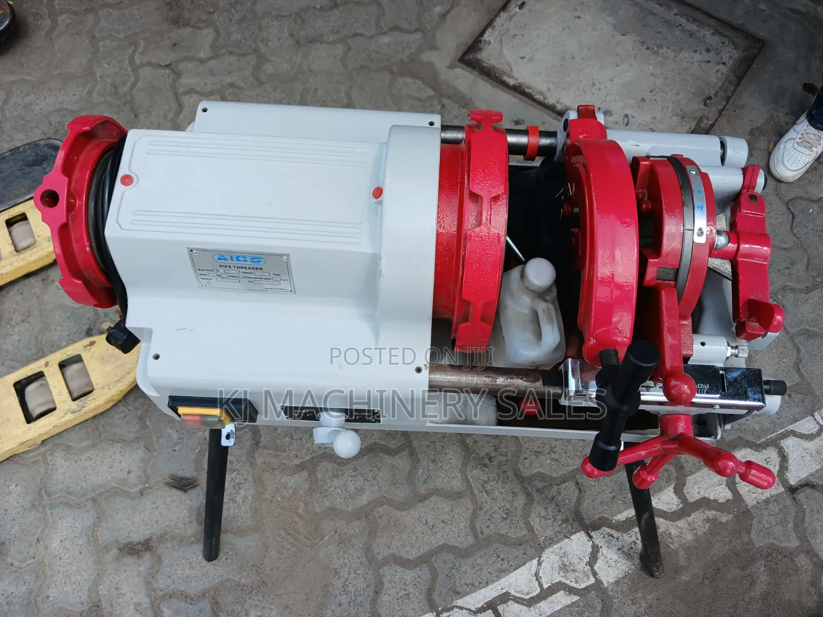 Heavy Duty Electric Pipe Threading Machine Available!