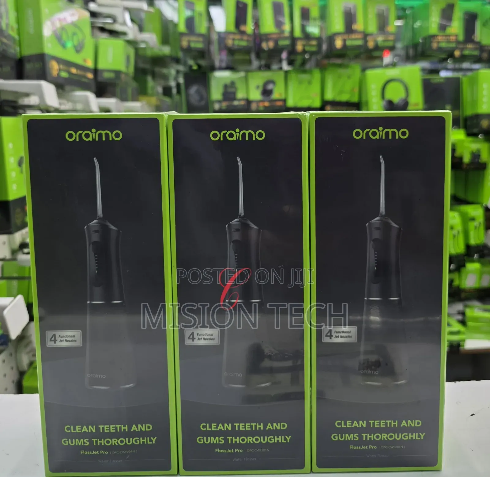 Oraimo Flossjet Pro Comfortable Smart Flosser With 5 Cleaning Modes