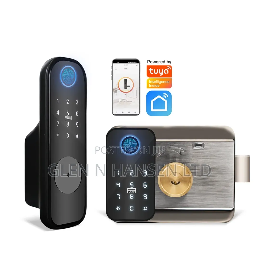 Wifi Biometric Rim Lock for Doors and Gates