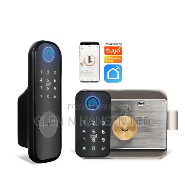 Wifi Biometric Rim Lock for Doors and Gates