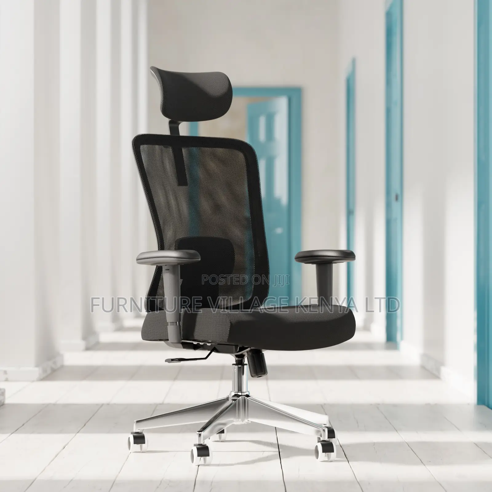 Height Adjustable Ergonomic Mesh Desk Chair