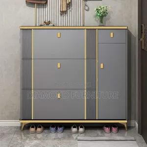 100cm Modern Flip Top Shoe Rack Cabinet