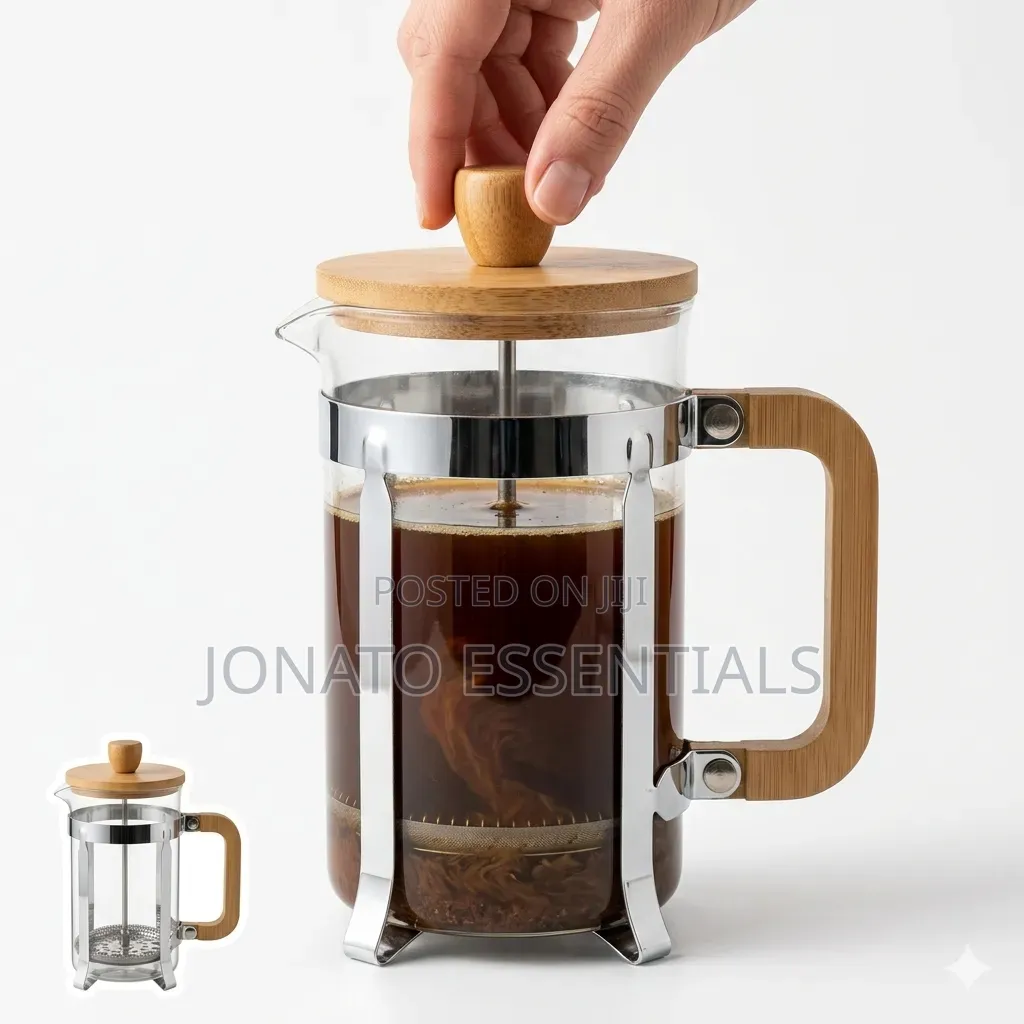 800ml Bamboo French Press Coffee Maker Tea Infuser