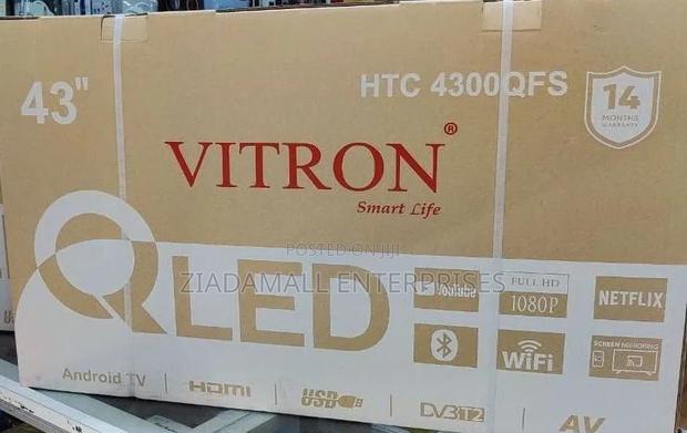 Vitron 43 Smart Qled Android Frameless Htc4300qfs