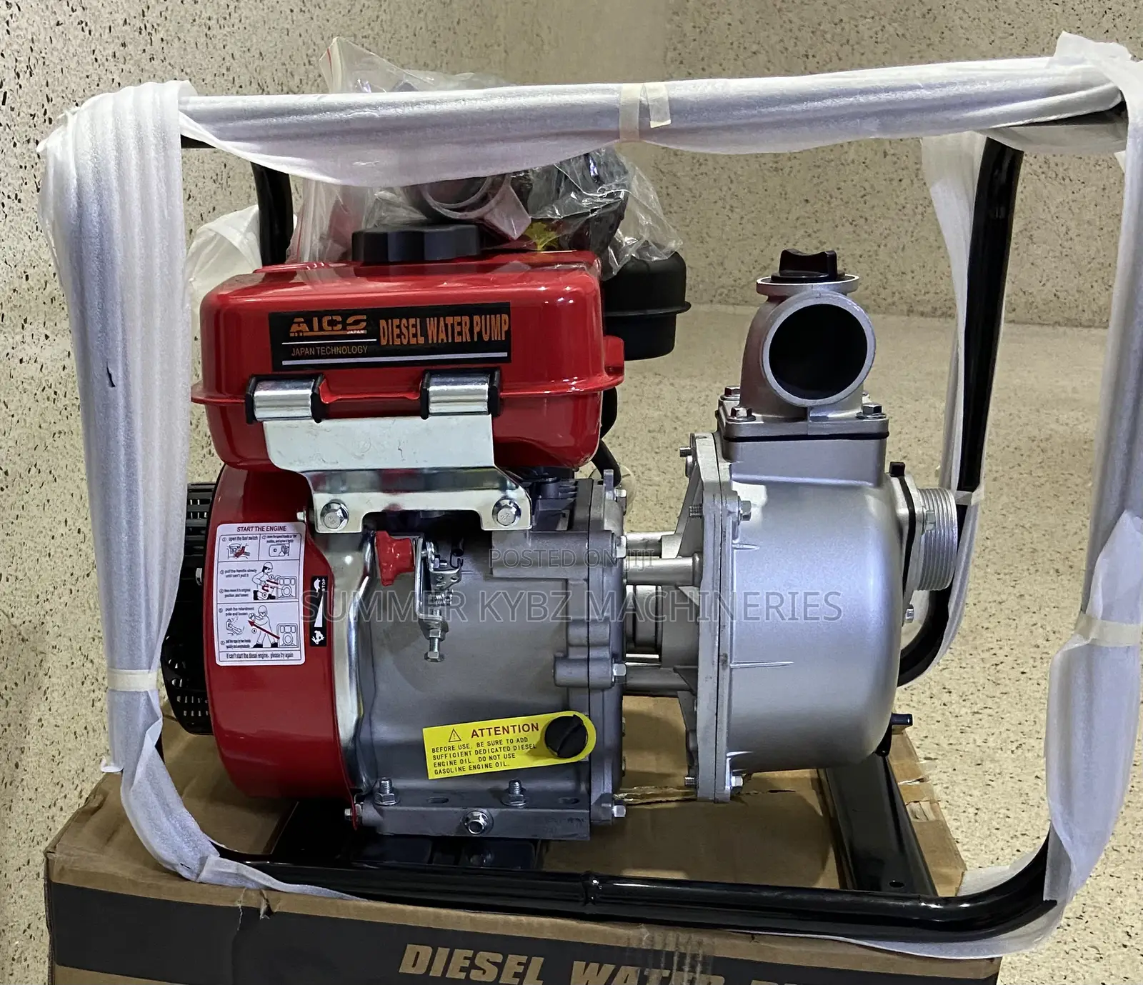 Classic Diesel Water Pump (Aico) 3 Inches