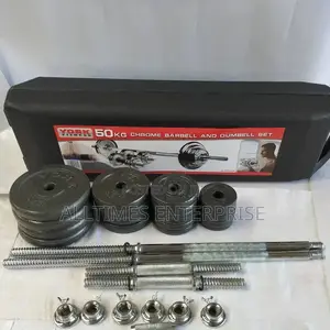 Dumbbell 50 Kg With Barbell