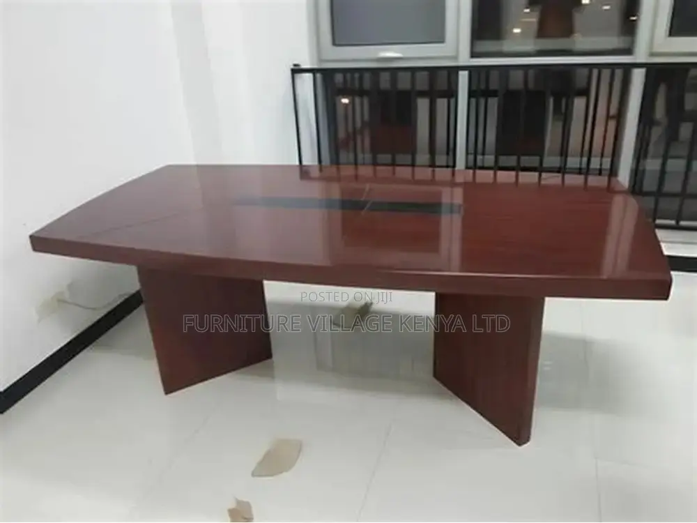 14-Seater Mahogany Meeting Conference Table