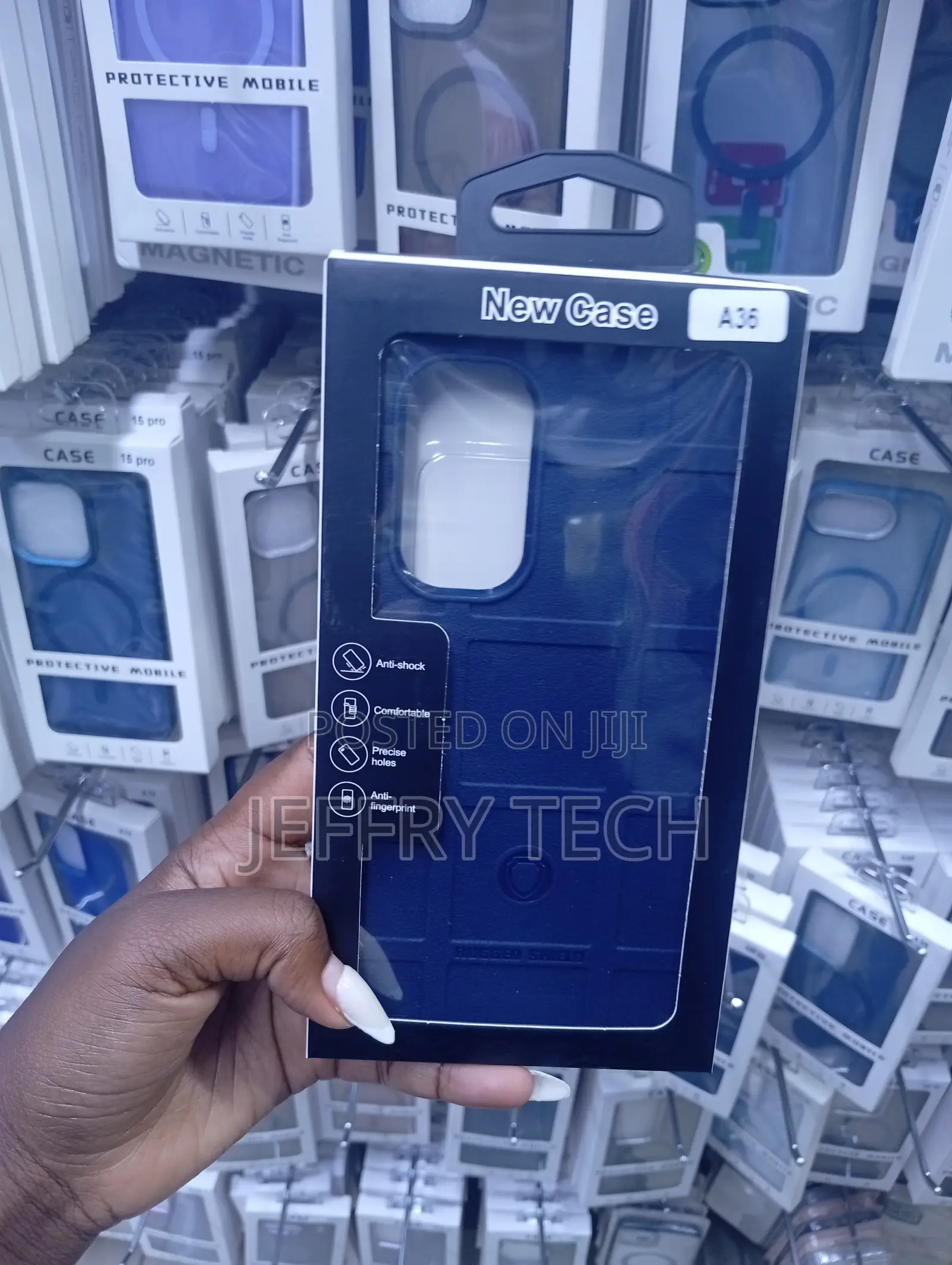 Samsung Galaxy A36 Model Blue "New Case" Protective Mobile Case
