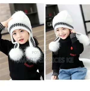 *Women's Fleece-Lined and Thickened Knitpullover Hat