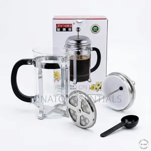 850ml Coffee Tea French Press Maker - Stainless Steel Glass