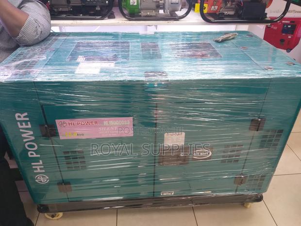 Hl Power 15kva Silent Diesel Generator