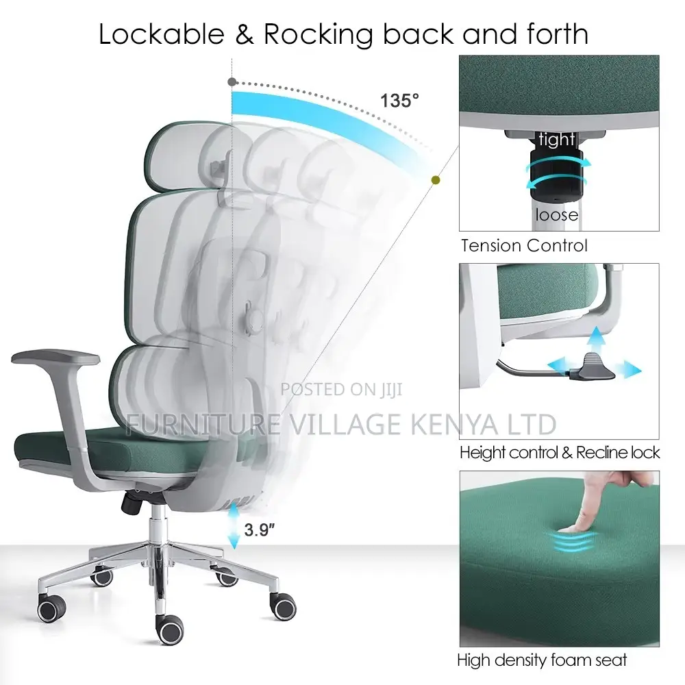Modern Office Orthopedic Seat-Full Fabric