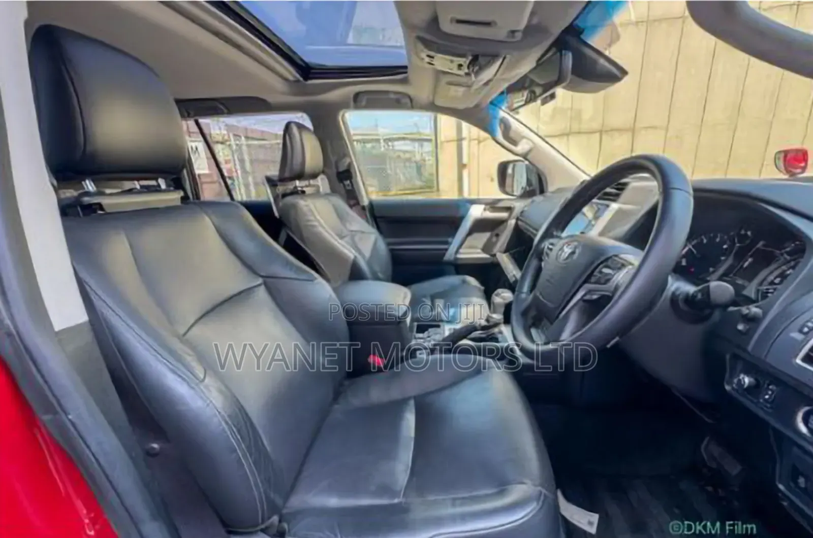 Toyota Land Cruiser Prado 2.8 2019 Red