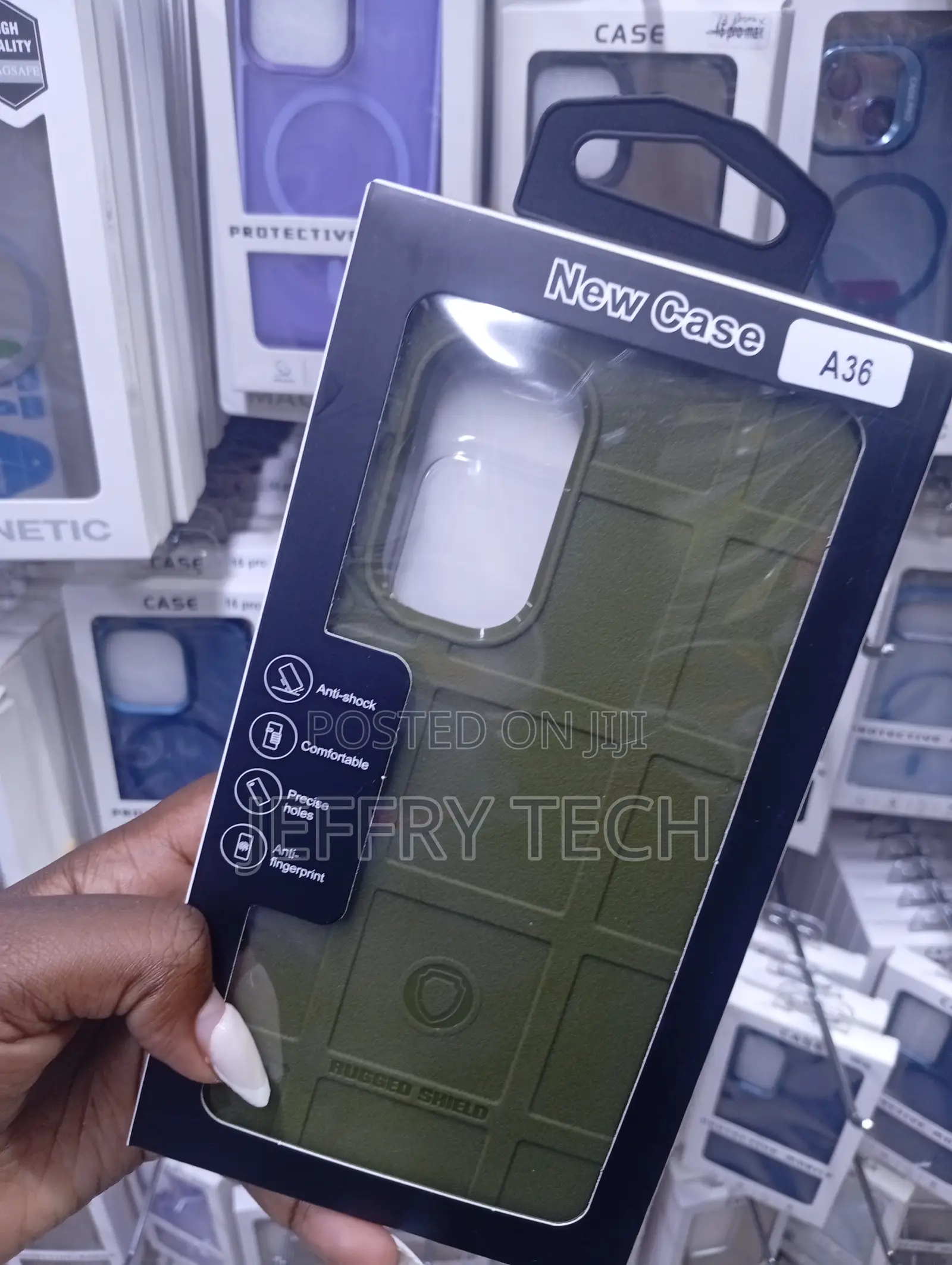 Samsung Galaxy a-Series Rugged Shield Shockproof Phone Case,