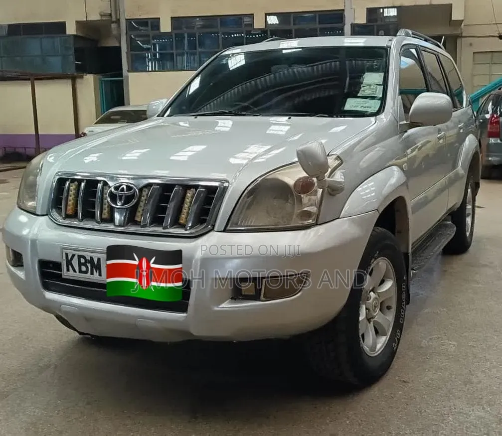 Toyota Land Cruiser Prado 2004 Silver