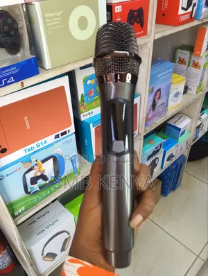 Wireless Microphone Uhf Dual Cordless Metal
