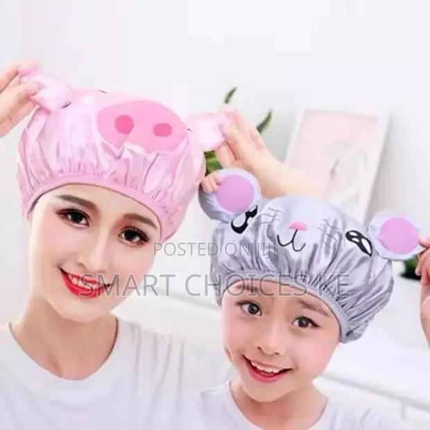 1pcs Cartoon Thick Waterproof Bath Hat