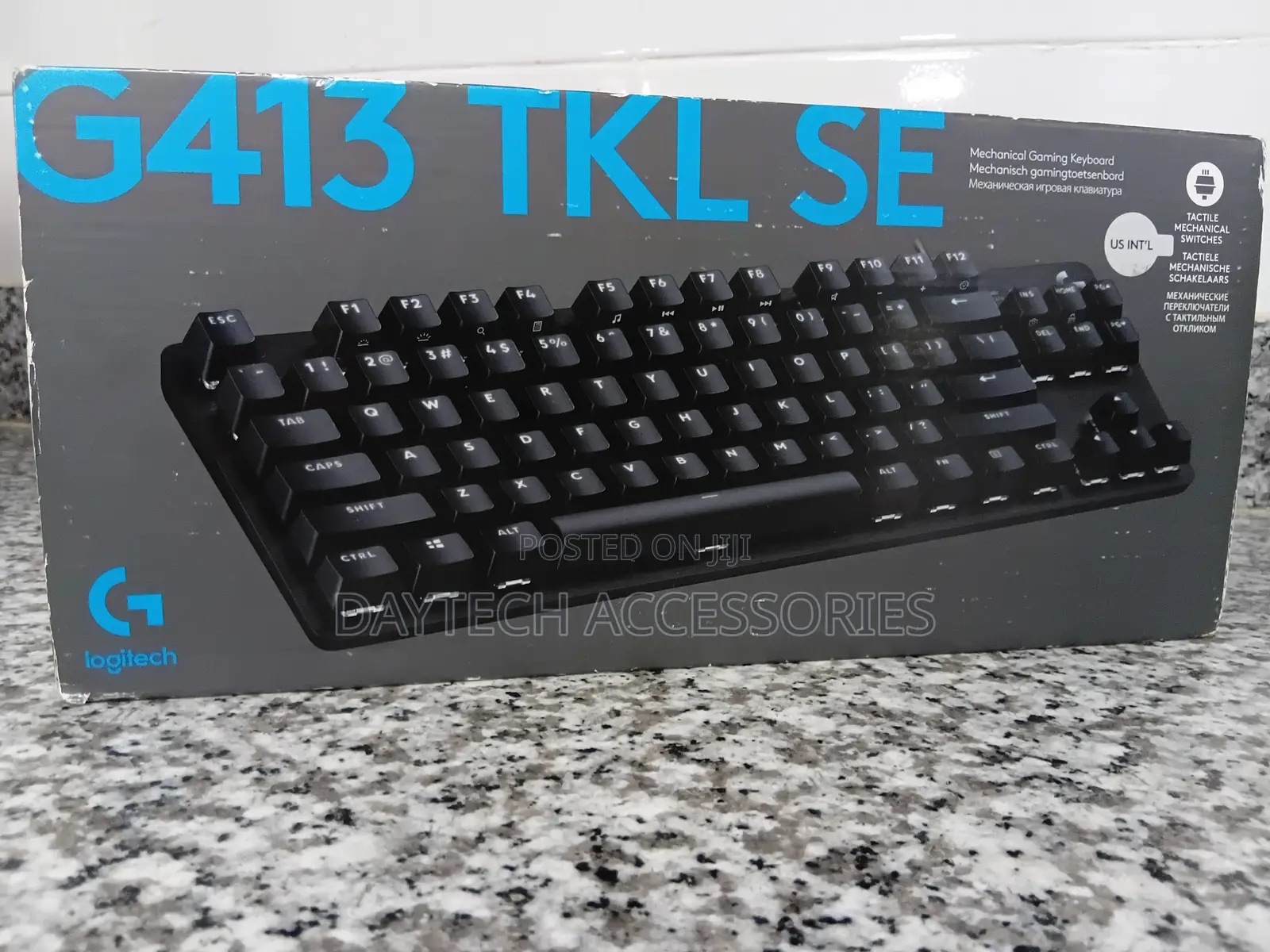 Logitech G413 TKL Se Corded Mechanical Gaming Keyboard