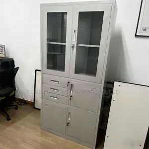 Steel 2-Swing Door Document Safe Cabinet