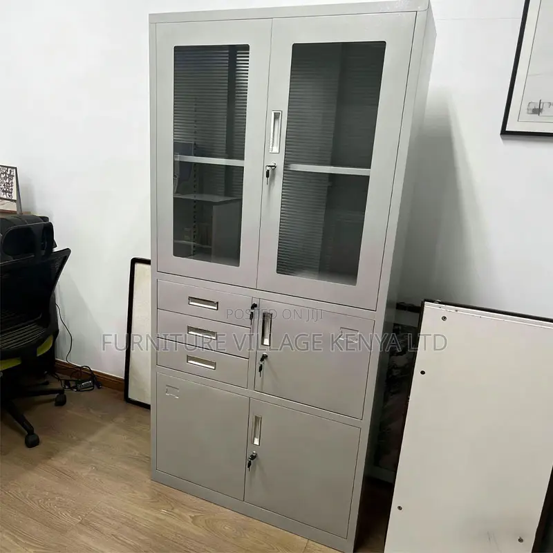 Steel 2-Swing Door Document Safe Cabinet