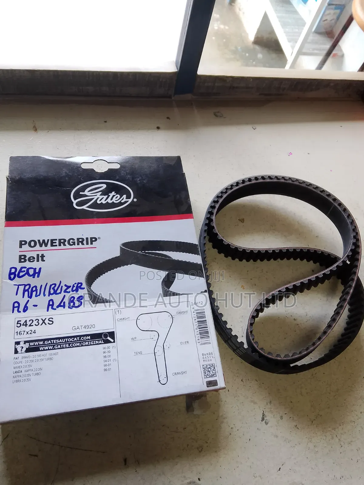 Timing Belt Chevrolet Trailblazer 167 Teeth (Gates Brand)