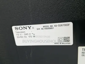 Sony 55" Smart Tv Kd-55x7000f