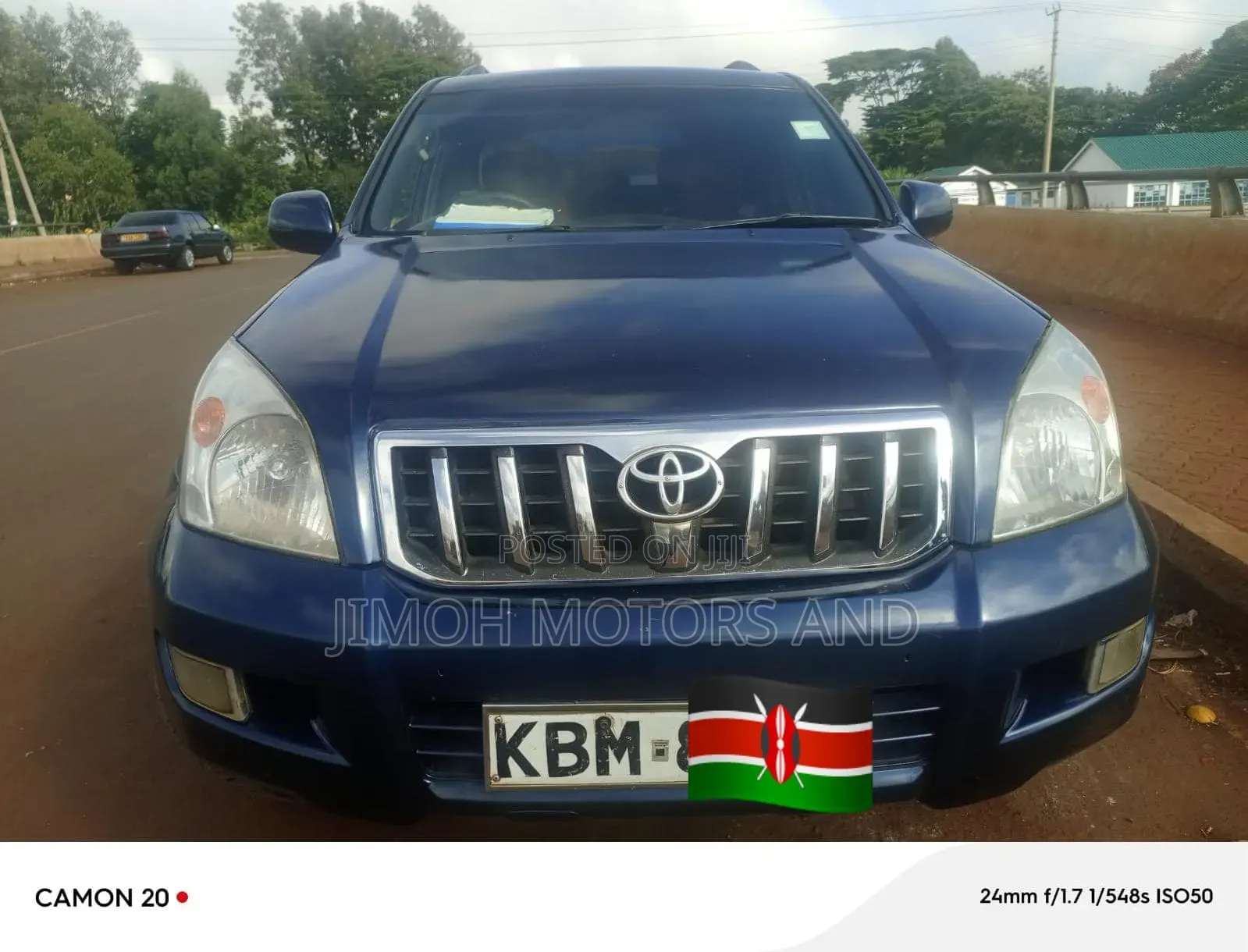 Toyota Land Cruiser 2004 Blue