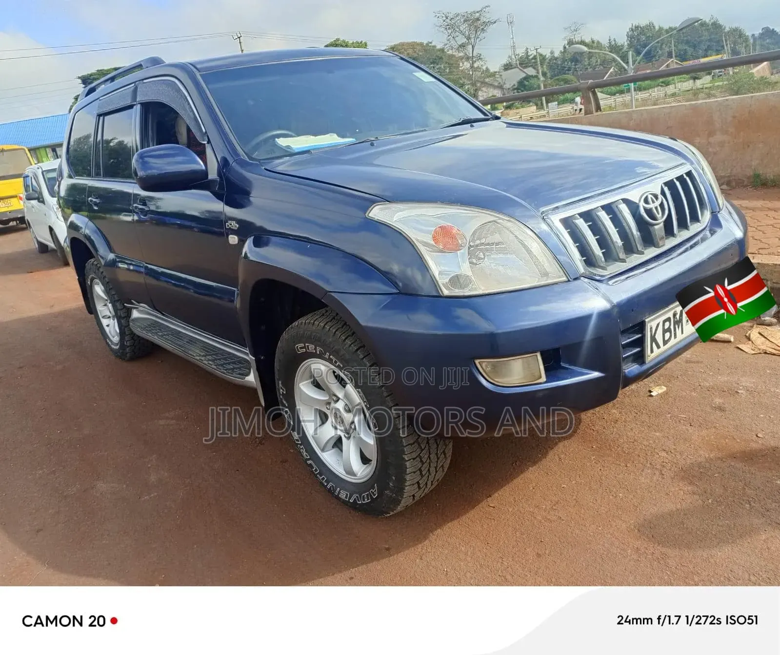 Toyota Land Cruiser 2004 Blue