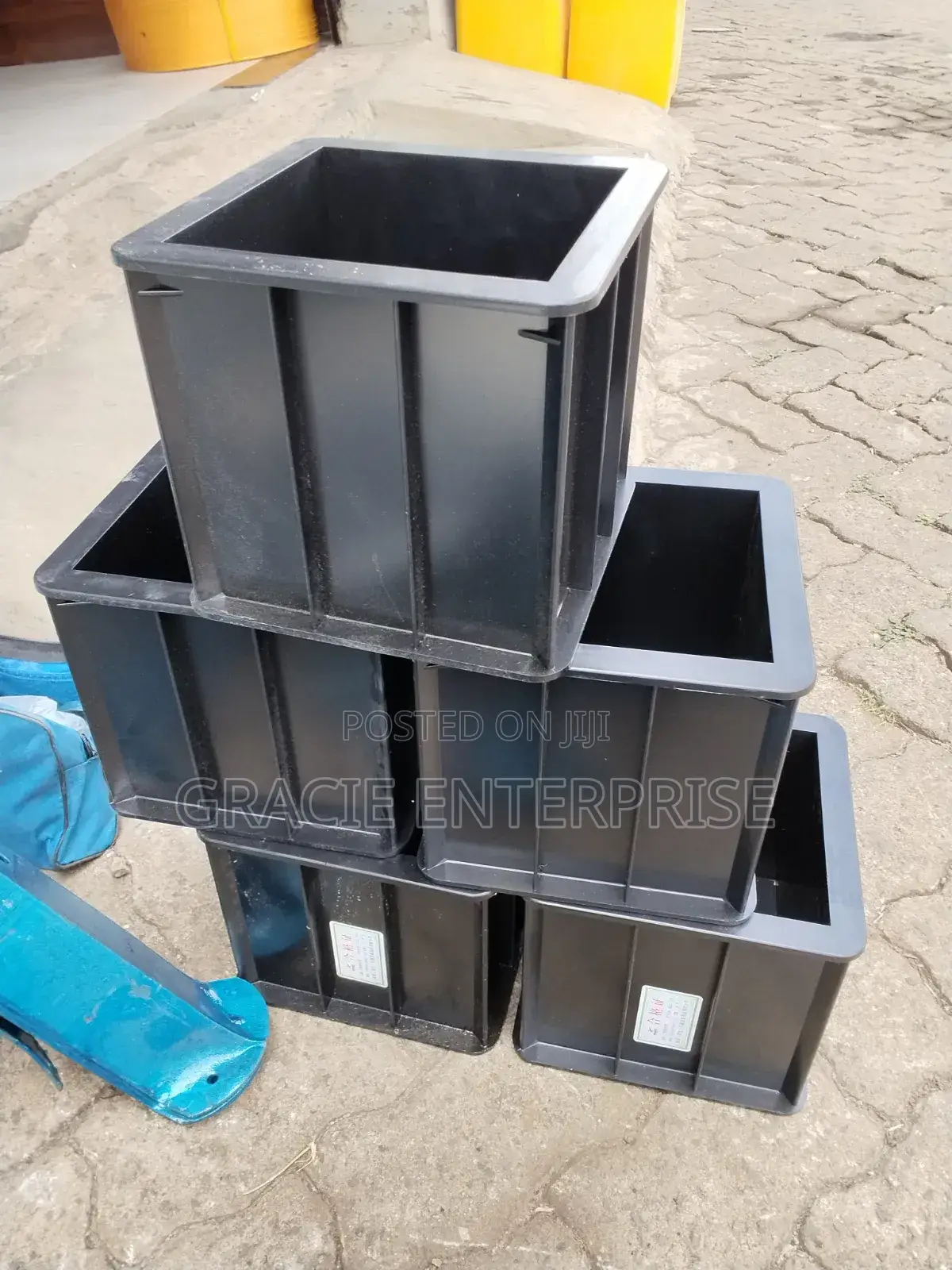 Concrete Plastic Cube Moulds