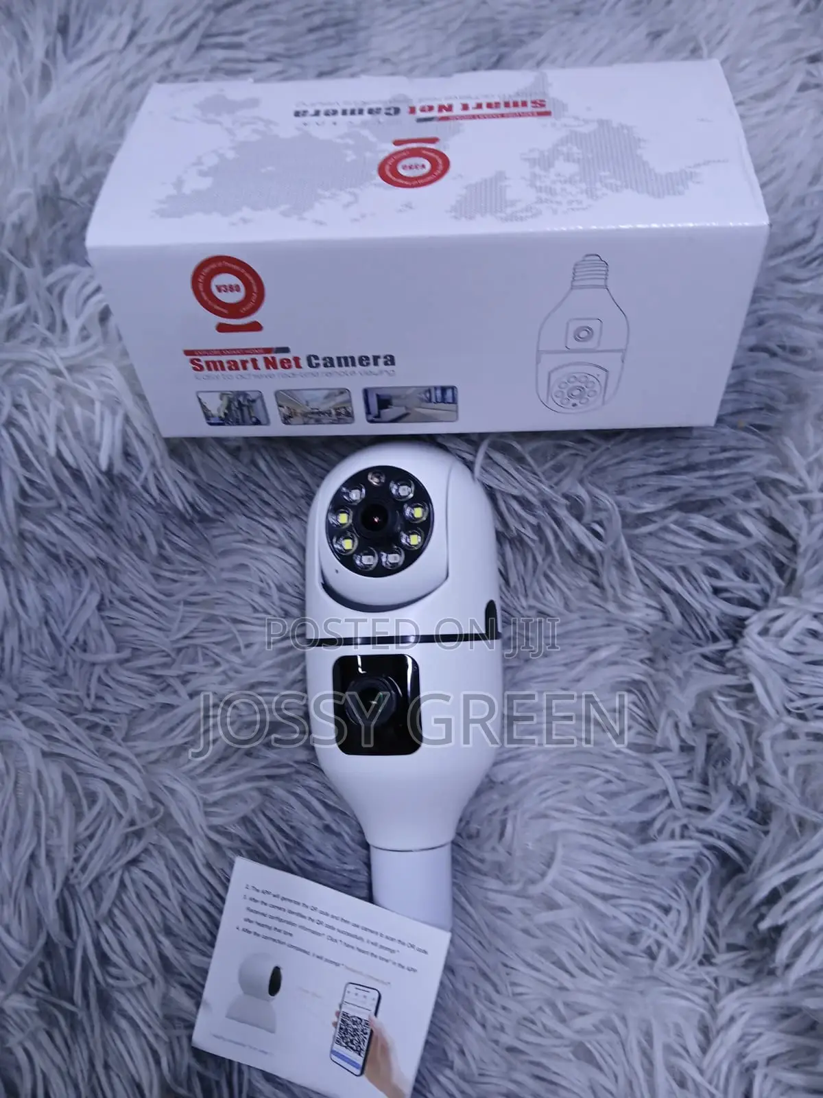 Dual Camera v 380 App Wifi CCTV Track Motion Alerts