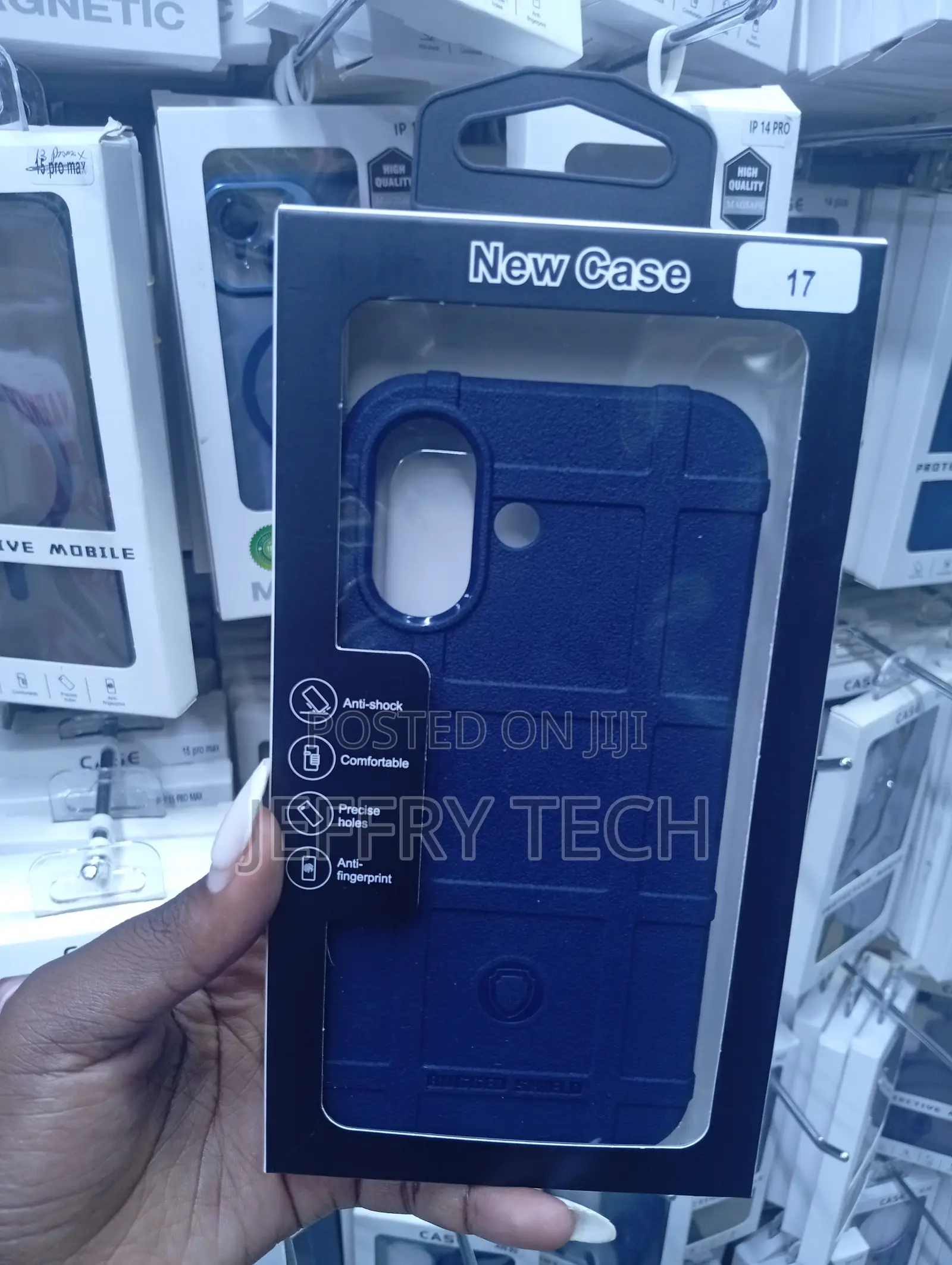 iPhone 14 Pro Heavy-Duty, Military-Style Aesthetic Case