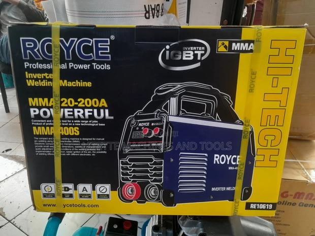Royce Mma 400s Welding Machine Mma 20- 200a