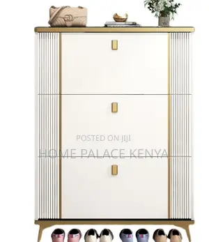 Shoe Rack: Modern Ultra Thin Flip Shoe Cabinet