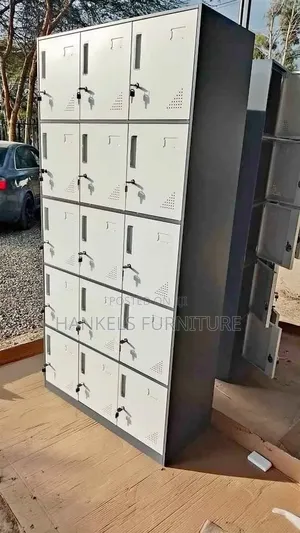 15 Locker Cabinet – Steel Storage Locker Unit