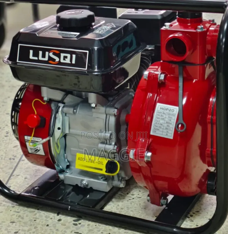 Gasoline High Pressure Pump 2" Wp20h Lusqi 65mtr Head
