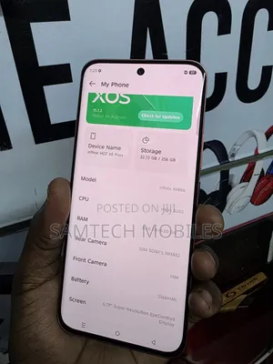 Infinix Hot 60 Pro+ 128 GB Rose Gold