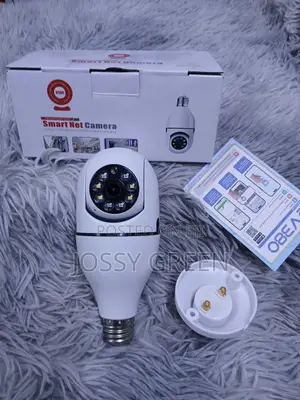 V380 Wifi Smart Net Bulb PTZ 2lens Camera