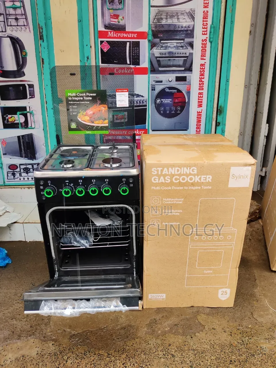 Synix Standing Cooker 60x60 3+1